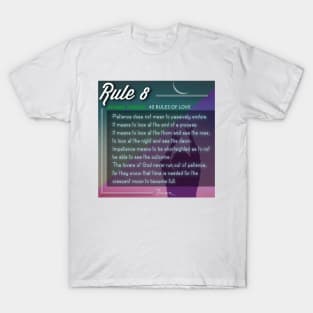 40 RULES OF LOVE - 8 T-Shirt